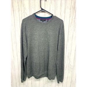 Mens Size 6 Ted Baker Lightweight Crewneck Sweater Wool Silk Cashmere Blend